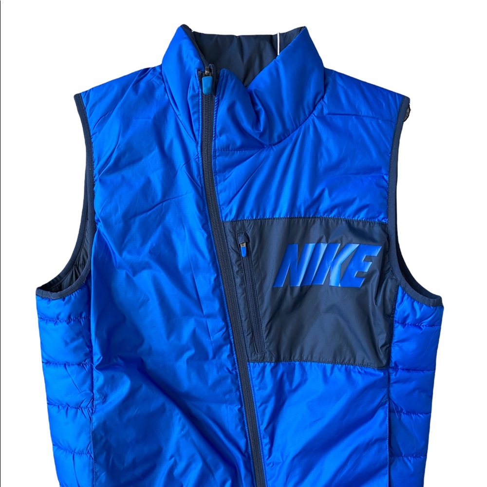 NIKE reversible puff vest. Like New.